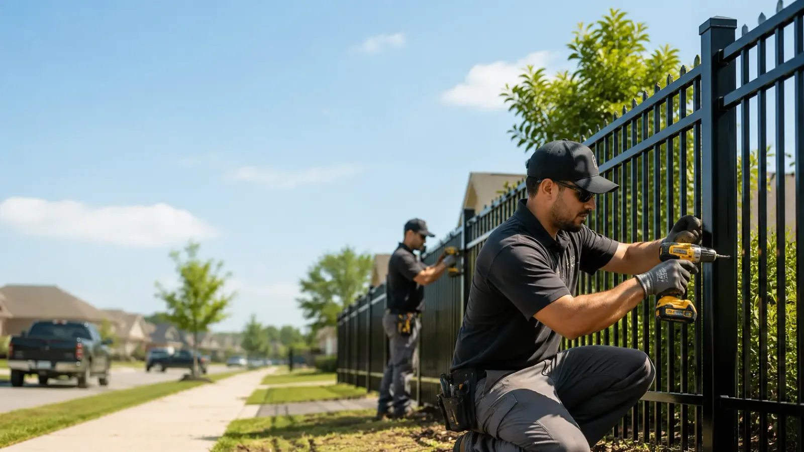 Metal Fence Installation in Solon, IA